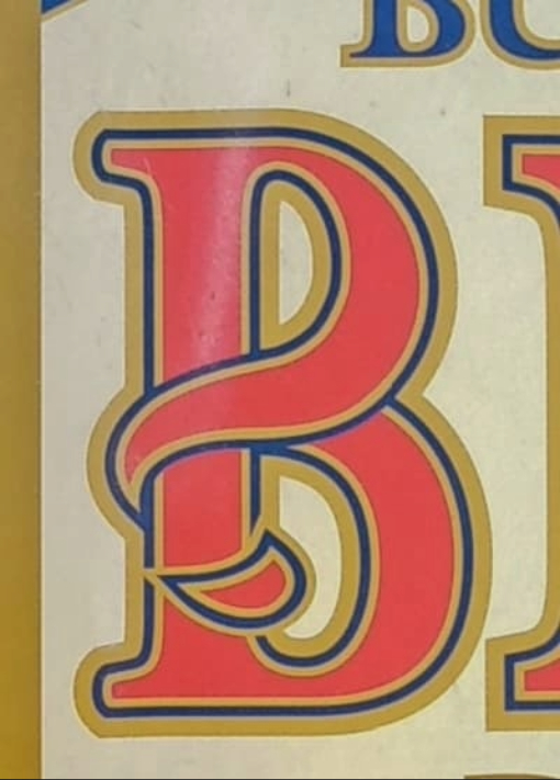 Large 83cm Cardboard Sign Of Buckleys Best Bitter